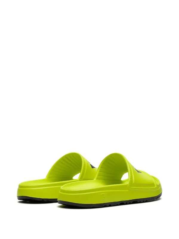 Neon green hot sale ugg slides