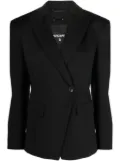 Patrizia Pepe peak-lapels double-breasted blazer - Black
