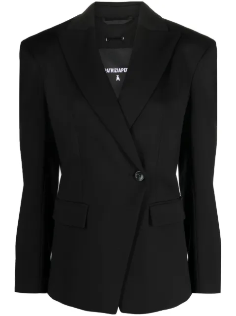 Patrizia Pepe peak-lapels double-breasted blazer