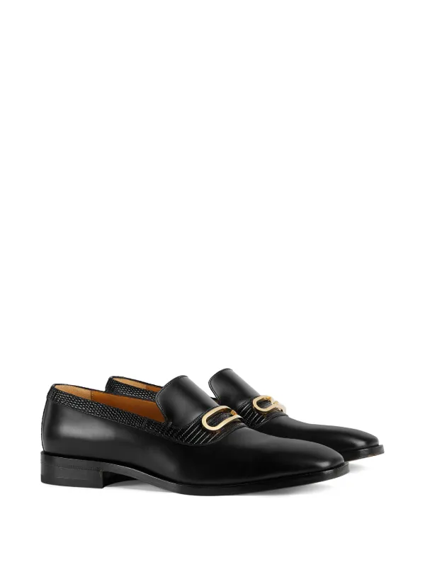 Gucci double 2025 g loafers