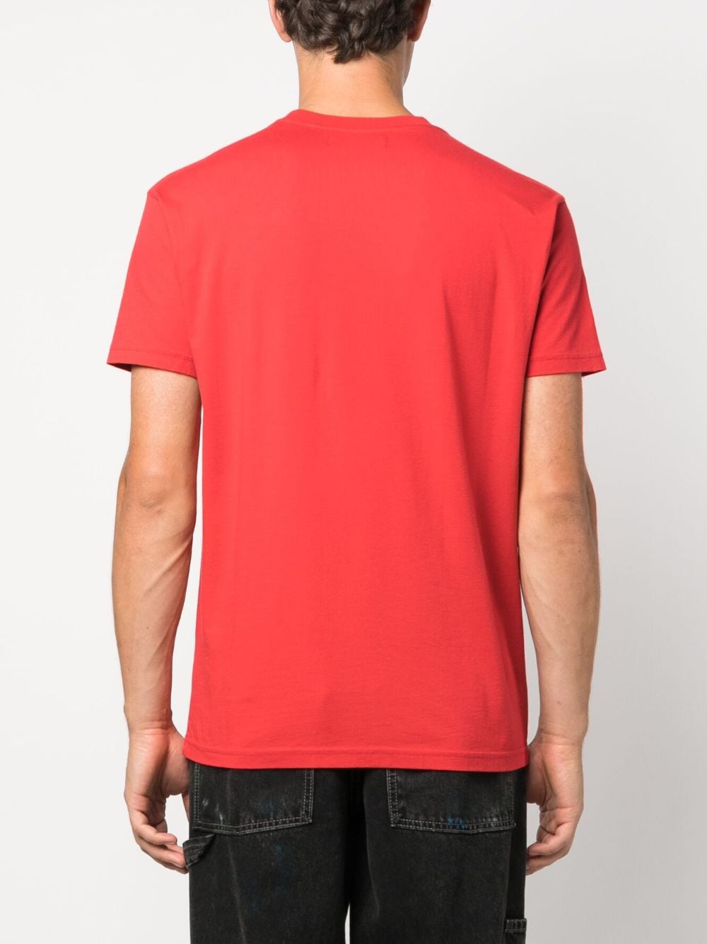 Shop Vivienne Westwood Orb-print Short-sleeved T-shirt In Red