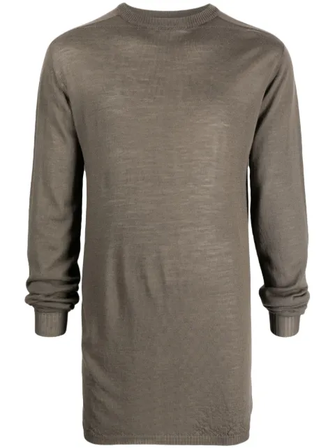Rick Owens crew-neck wool jumper