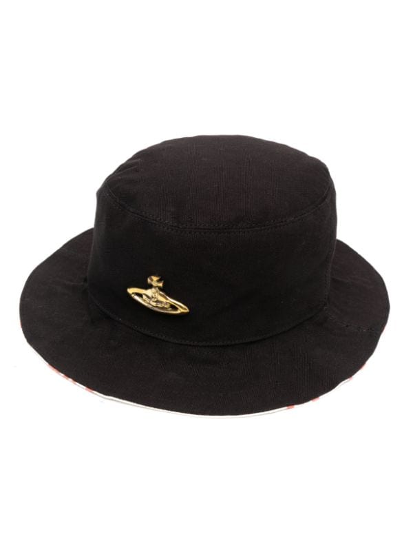 Vivienne Westwood logo-print Reversible Bucket Hat - Farfetch