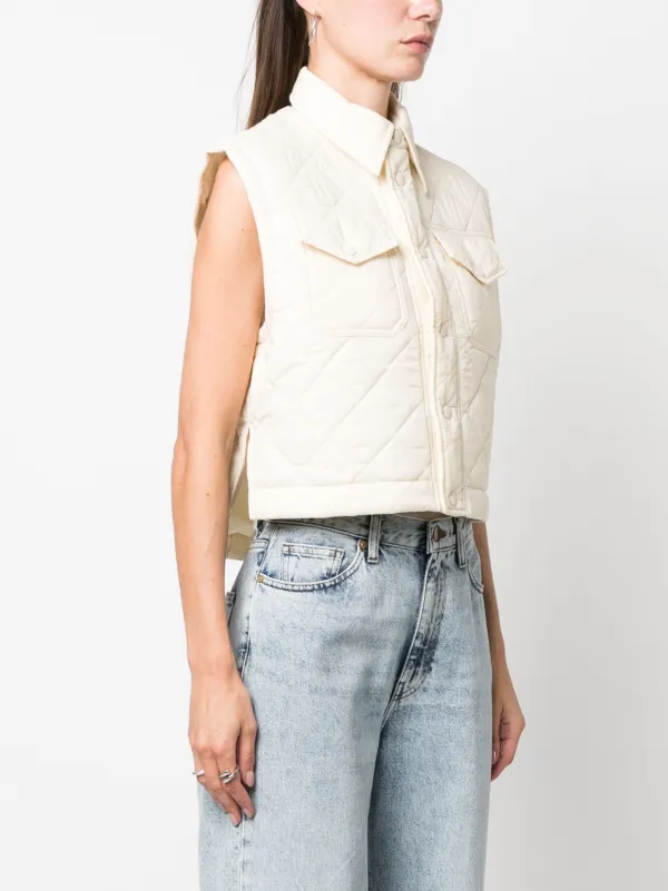 Polo Ralph Lauren diamond-quilted Cropped Gilet - Farfetch