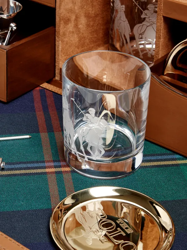 Ralph Lauren Home Kipton Mixologist Box Gift Set | Brown