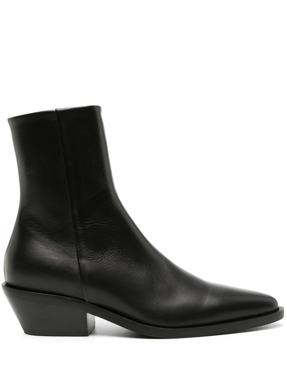 A.EMERY Hudson leather ankle boot – Black