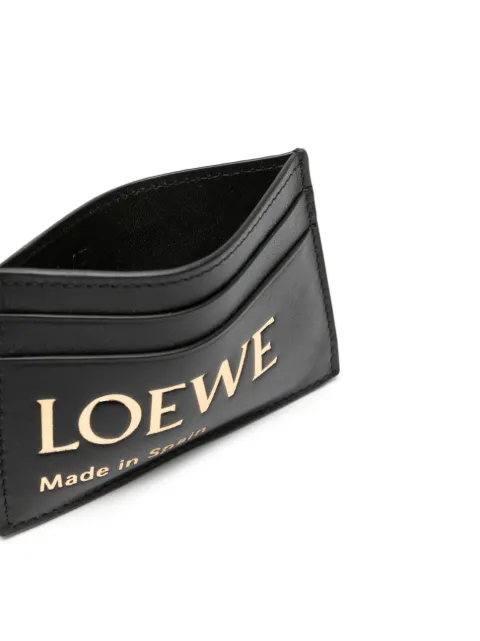 LOEWE logo-embossed leather card holder CLE0322X01 - 2