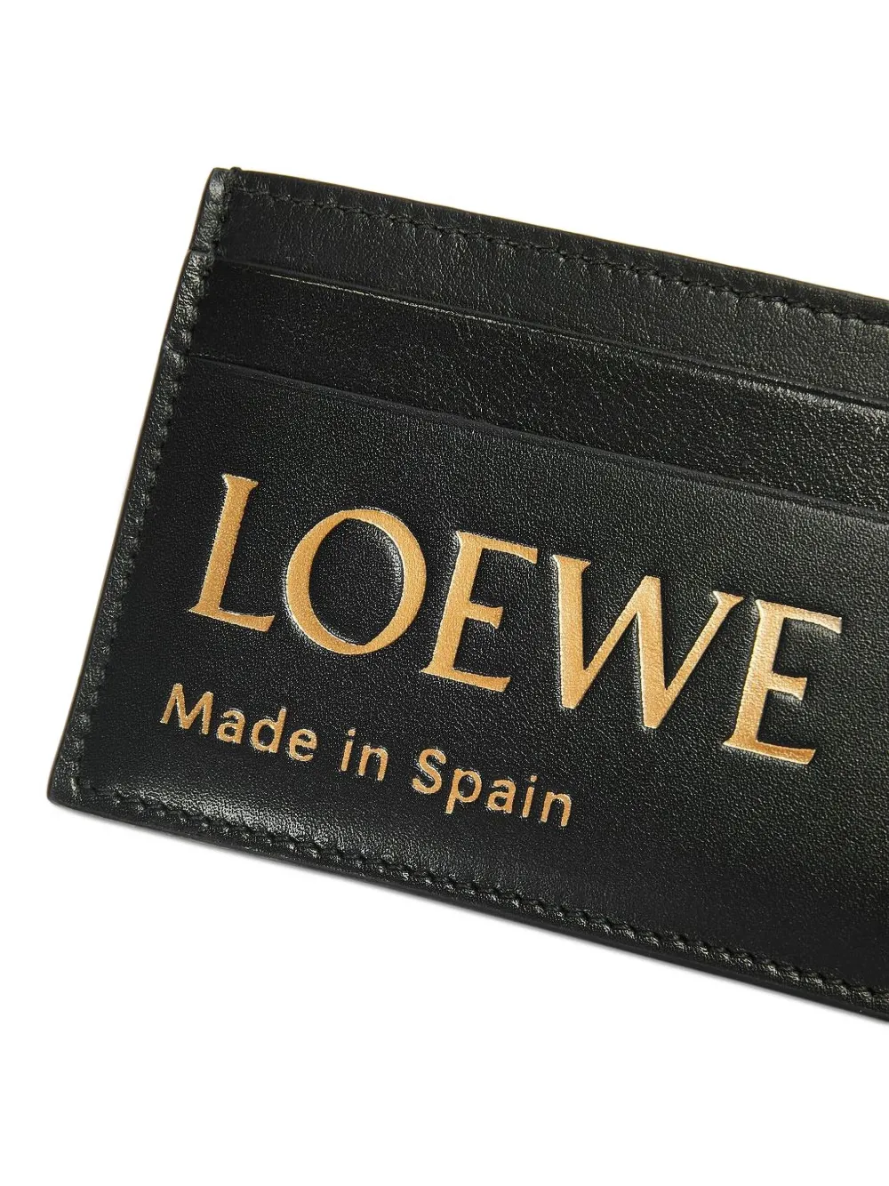 LOEWE Leren pasjeshouder Zwart