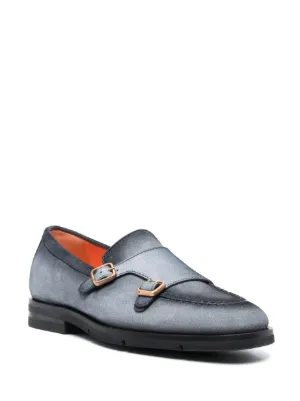 正規限定 SANTONI サントーニ シングルモンクストラップ ドレスシューズ 正規 SANTONI サントーニ シングルモンクストラップ プレーン