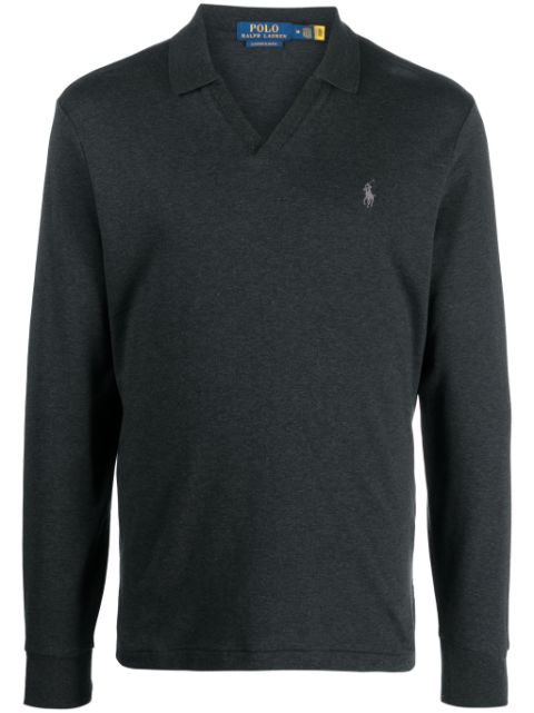 Polo Ralph Lauren spread-collar cotton polo shirt Men