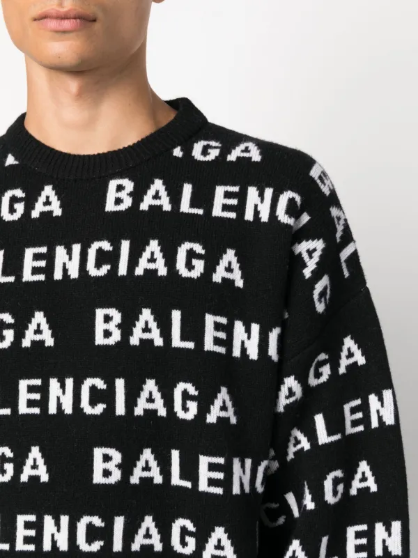 Balenciaga 2025 intarsia sweater