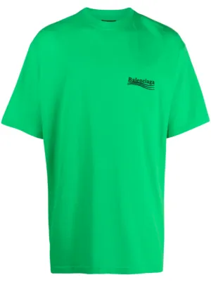 balenciaga neon orange t shirt