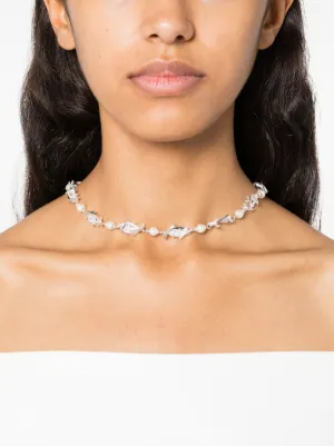 SWEETLIMEJUICE Navette クリスタル チョーカー SWEETLIMEJUICE Navette クリスタル チョーカー