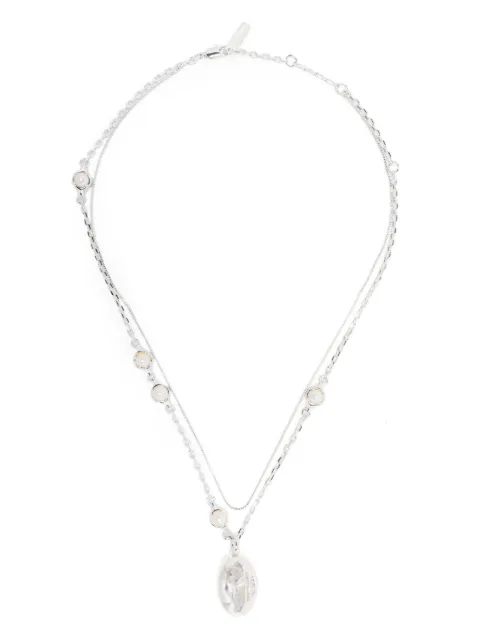 SWEETLIMEJUICE Noca double-chain pendant necklace