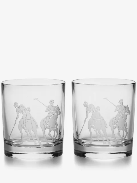 Ralph Lauren Home Garrett Double old fashioned glass (set of two)