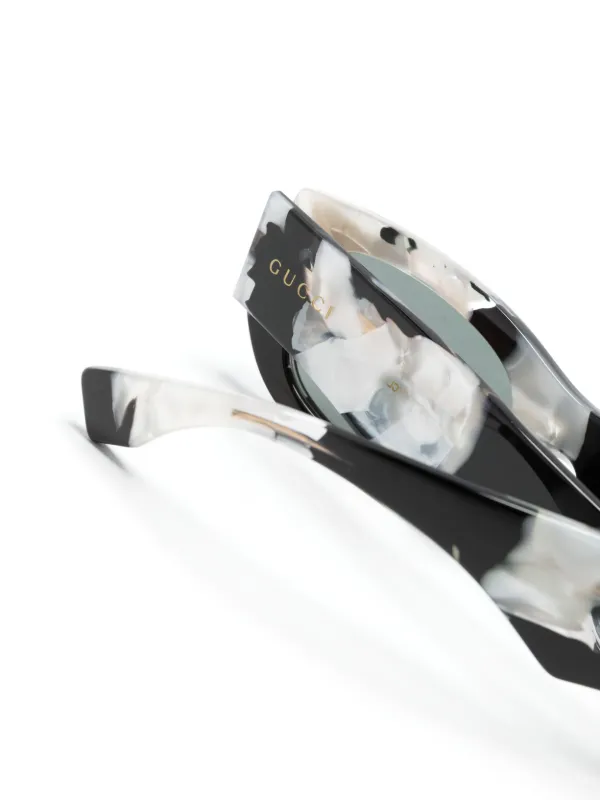 Gucci Eyewear GG1627S スクエア サングラス | ブラック | FARFETCH JP