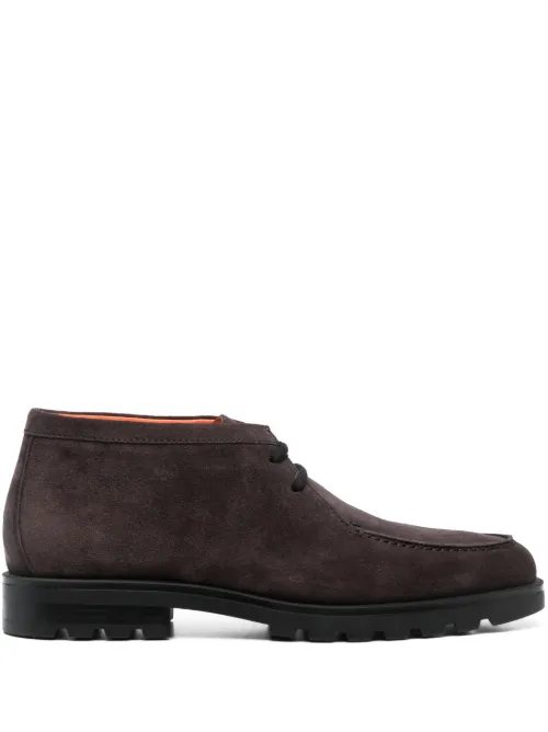 Bottines en daim Rock à lacets - Santoni - Modalova