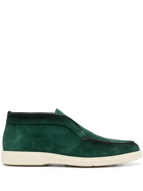 Santoni botas slip-on de gamuza