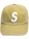 Supreme S Logo baseball cap - Yellow