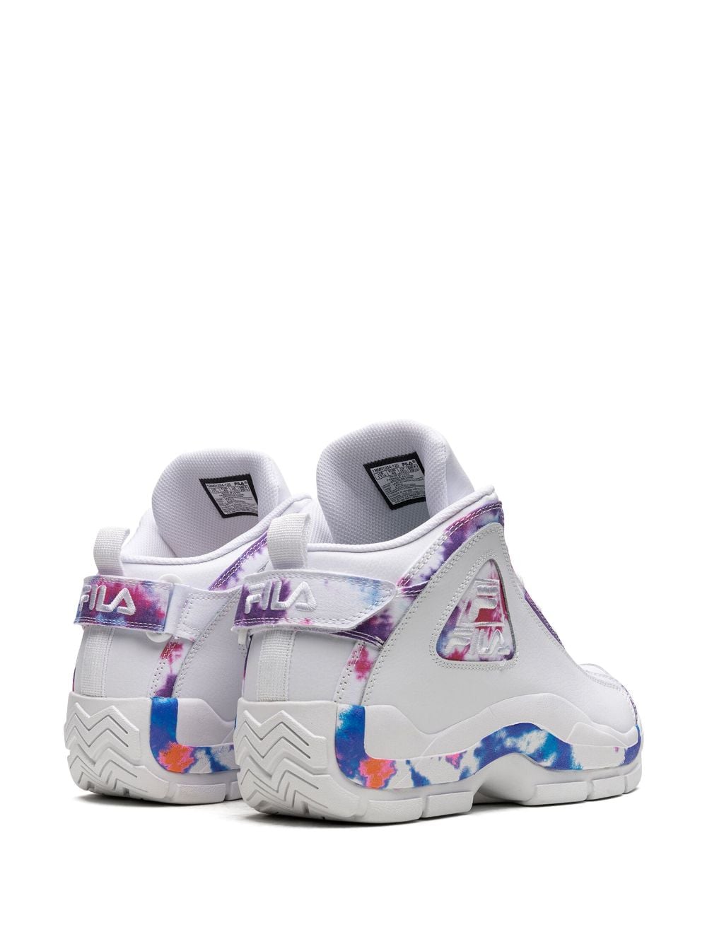 Shop Fila Grant Hill 2 "tie Dye" Sneakers In White