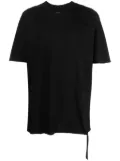 Isaac Sellam Experience logo-patch organic cotton T-shirt - Black