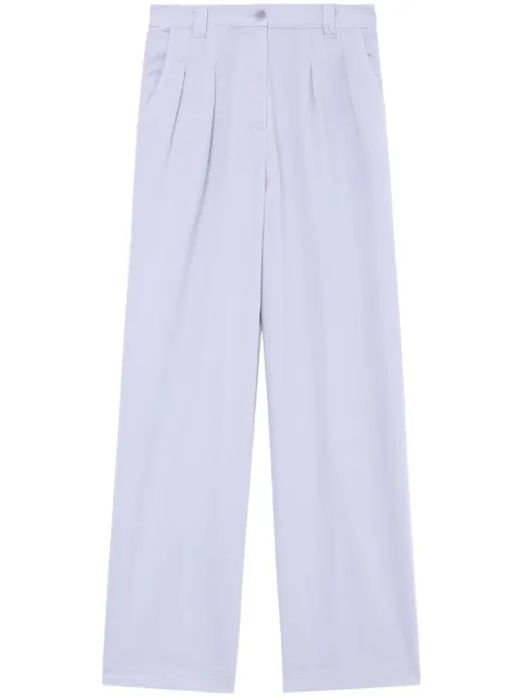 A.P.C. wide-leg cotton trousers