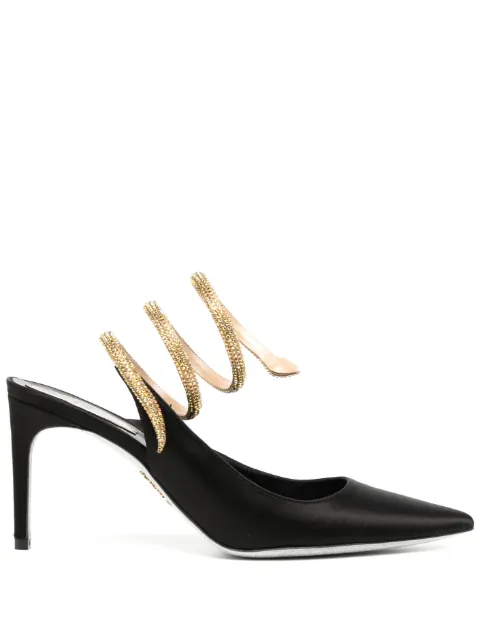 René Caovilla zapatillas Cleo con tacón de 80mm 