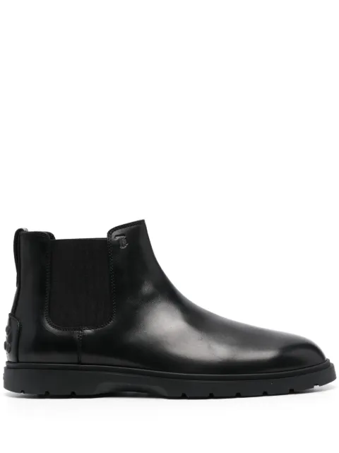 Tod's Tronchetto slip-on leather boots 