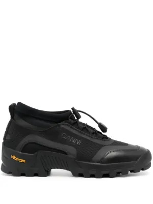 GANNI high-top zip-up Sneakers | Black | FARFETCH RO