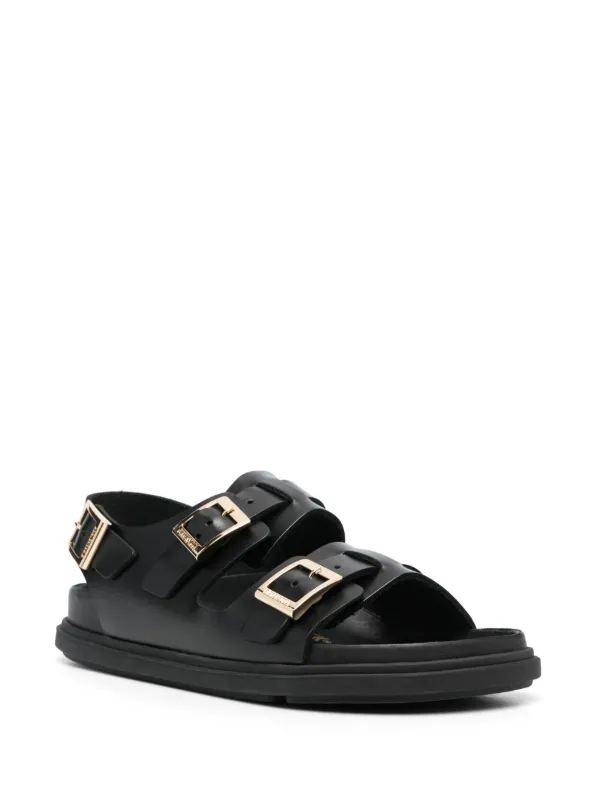 Birkenstock Cannes Leather Sandals - Farfetch