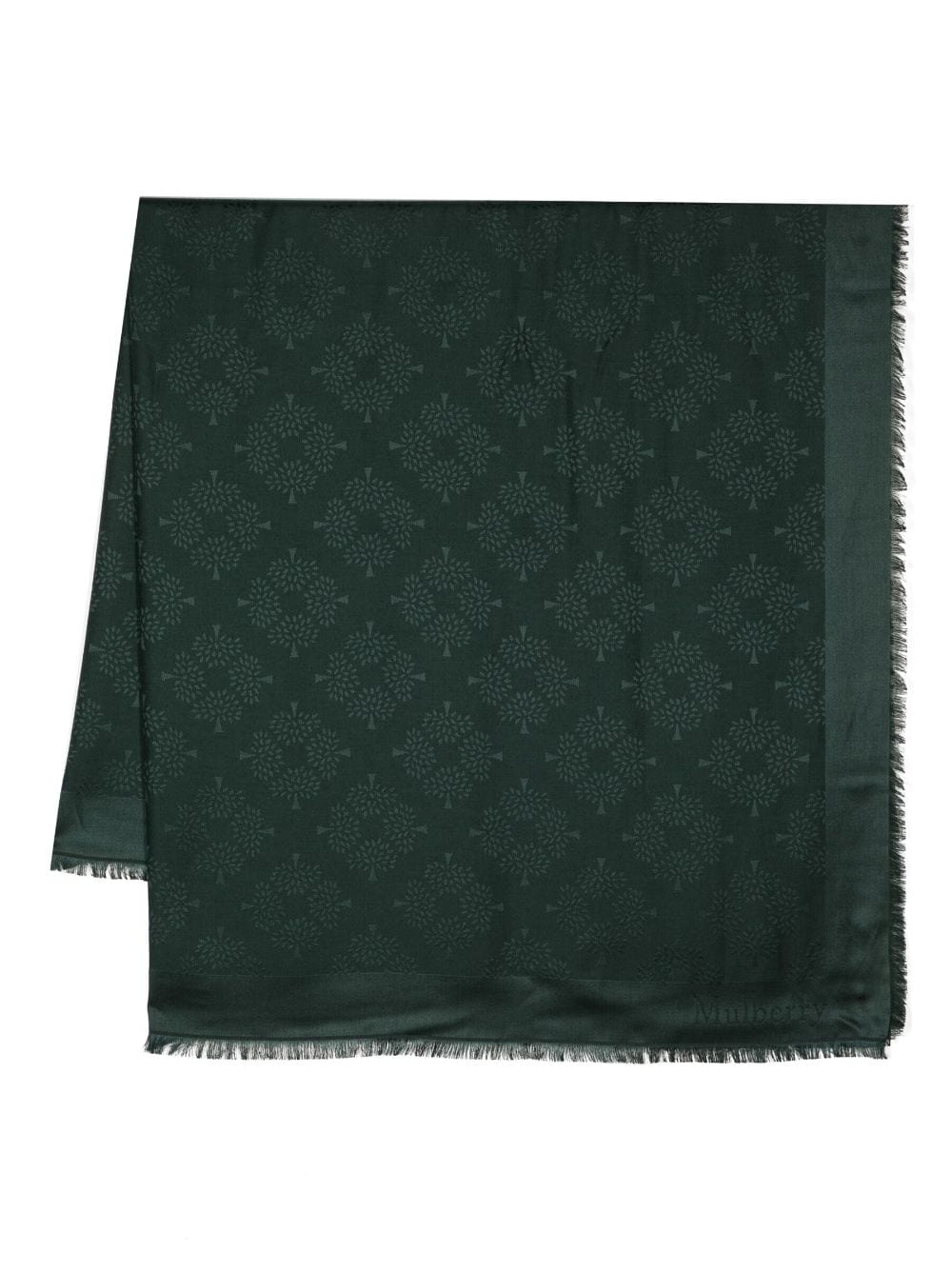 Mulberry Mulberry Tree Wool Jacquard Scarf