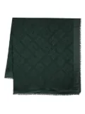 Mulberry Mulberry Tree Square monogram-pattern scarf - Green
