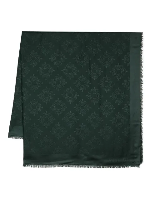 Mulberry Mulberry Tree Square monogram-pattern scarf