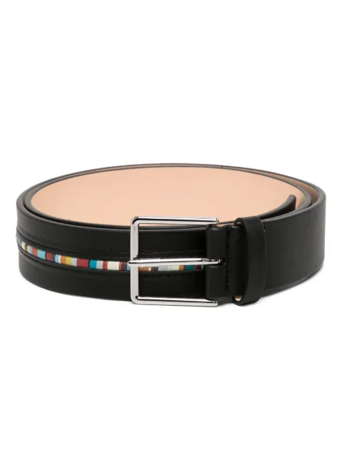Paul Smith cinturón con detalle de raya
