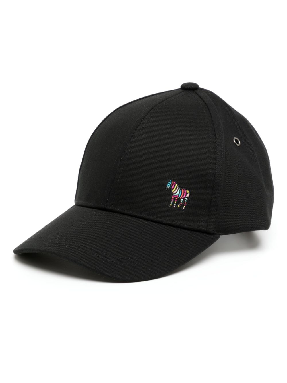 Paul Smith Zebra-logo baseball cap - Black