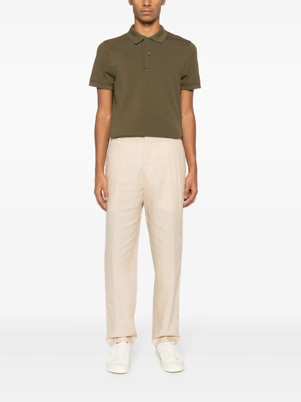 Zegna Straight broek - Beige