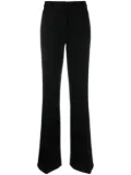 ETRO flared wool-blend trousers - Black