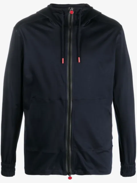 Kiton Umbi hooded zip hoodie 