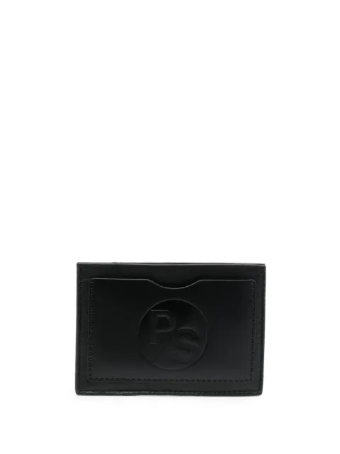 Paul Smith debossed-logo leather cardholder