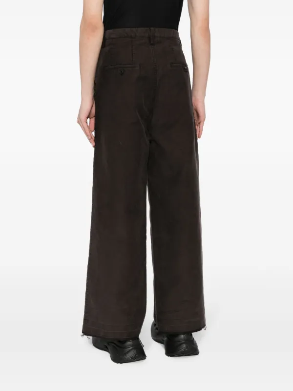 Doublet wide-leg Cotton Trousers - Farfetch