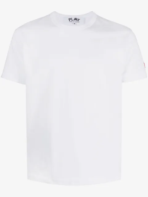 Comme Des Garçons Play logo-patch cotton T-shirt