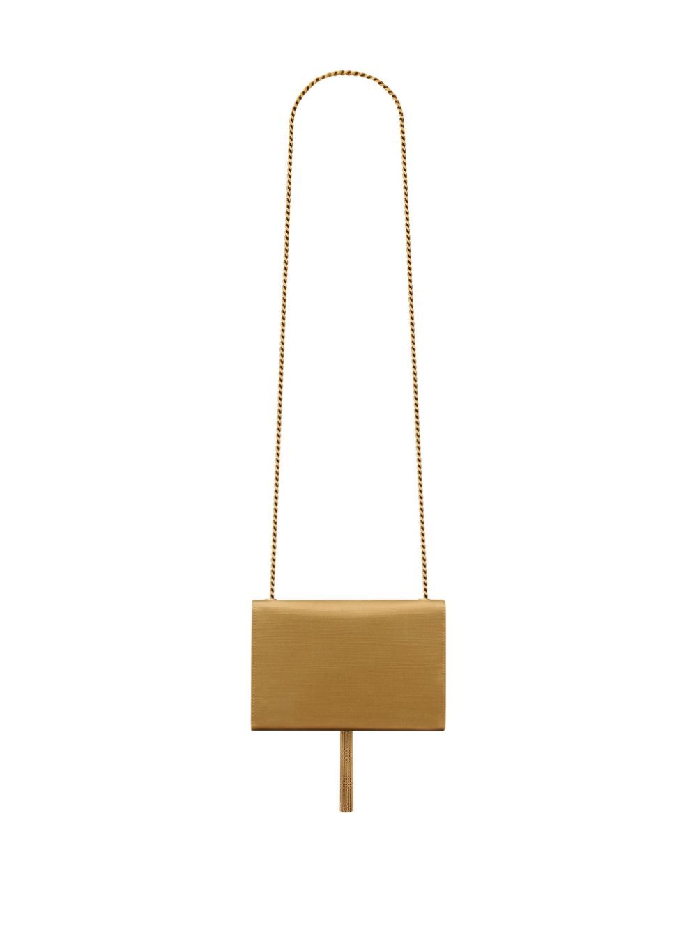 Shop Saint Laurent Small Kate Crossbody Bag In Gold