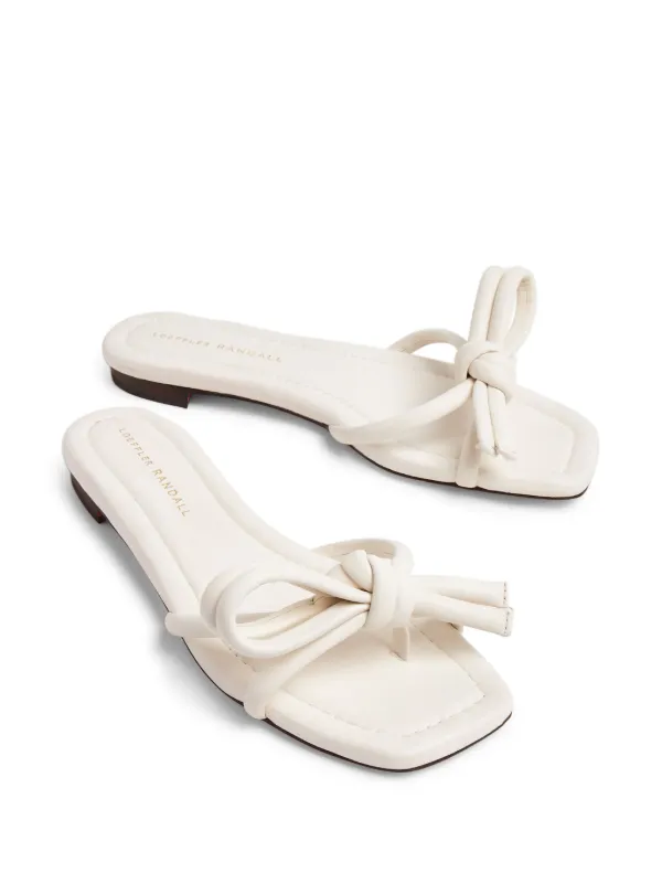 Loeffler randall flat discount sandals