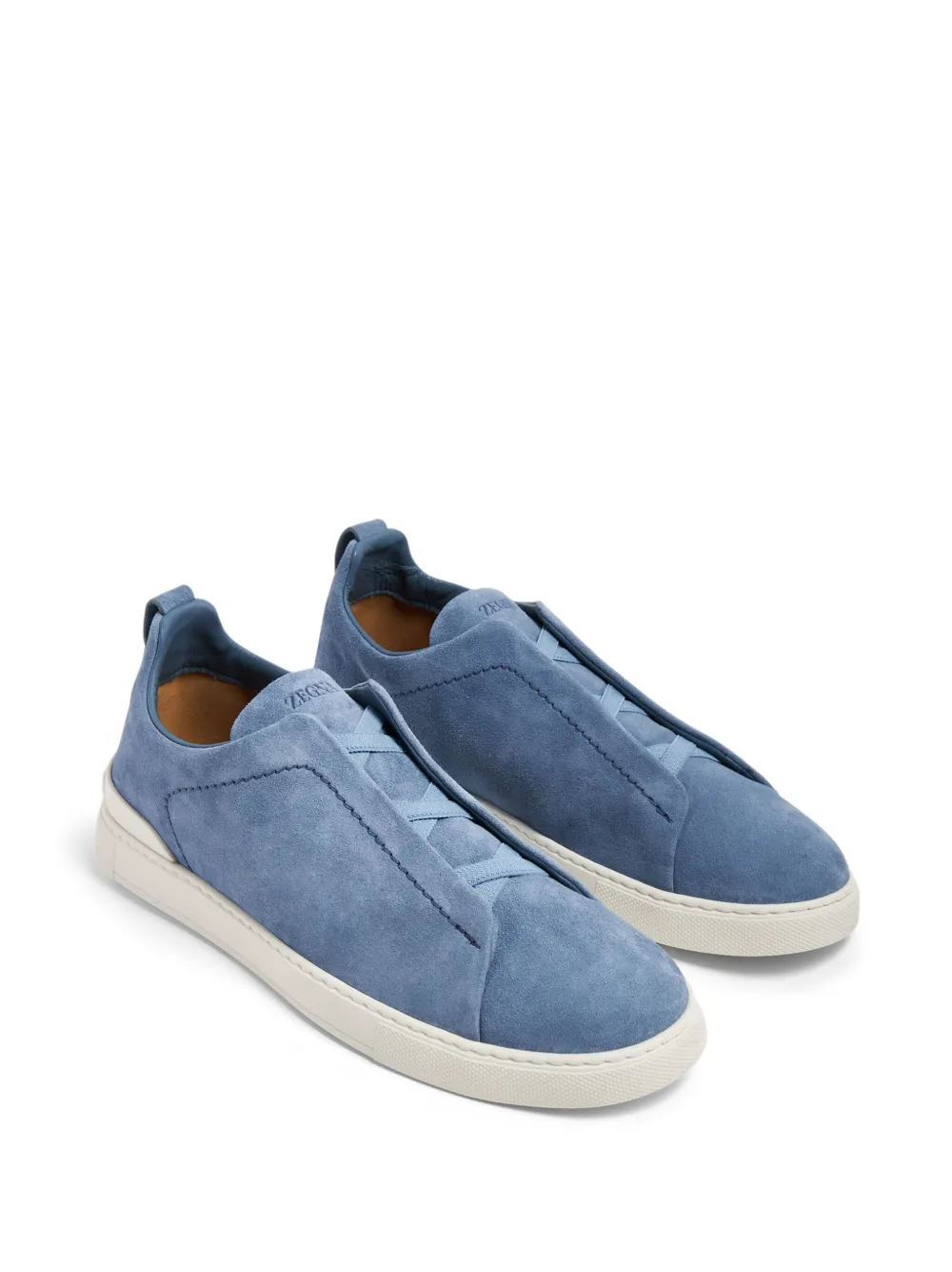 Zegna Sneakers met ronde neus Blauw