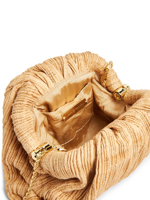 Woven raffia clutch new arrivals