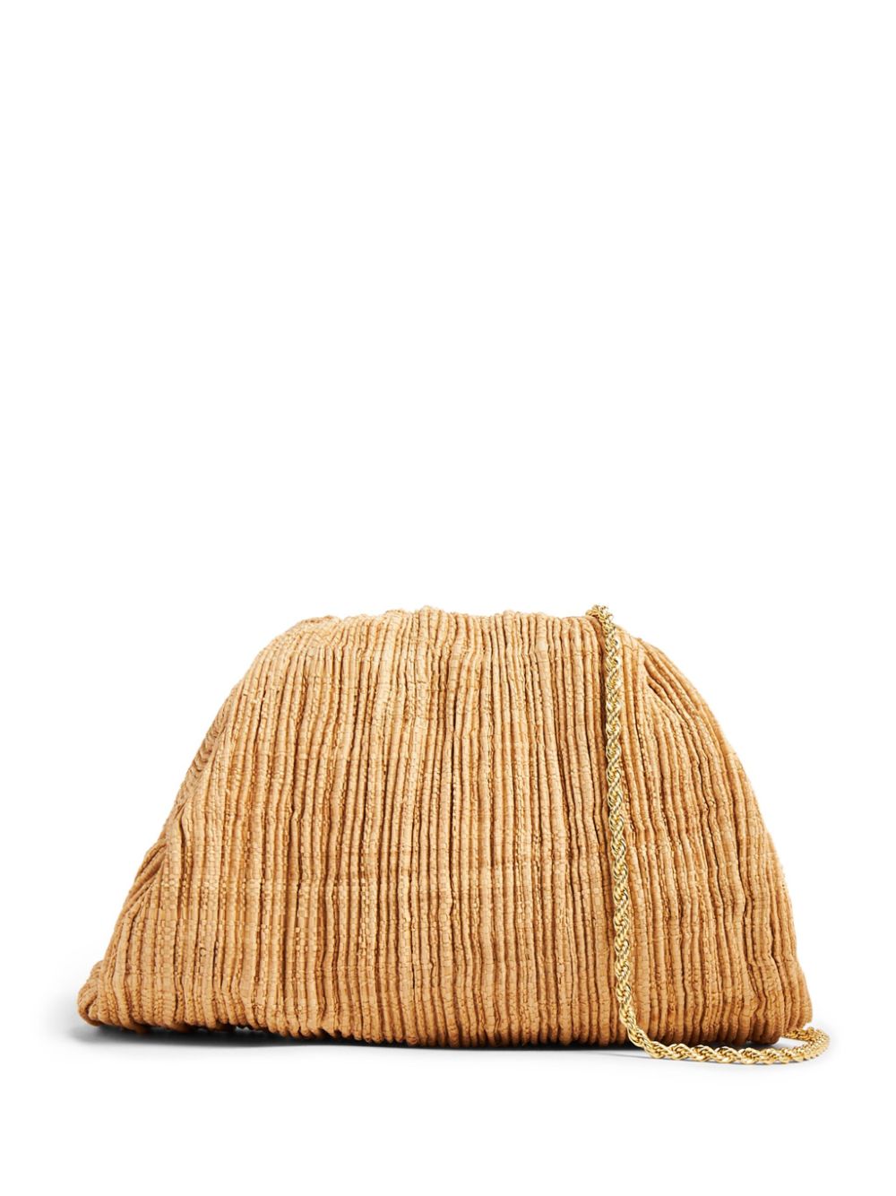 Woven best sale raffia clutch