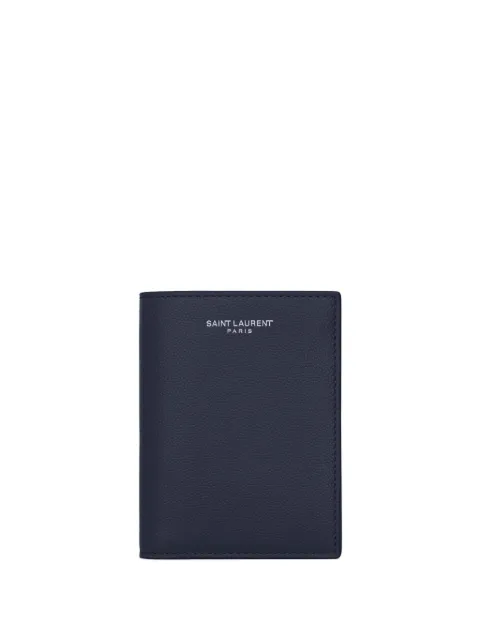Saint Laurent bi-fold leather wallet