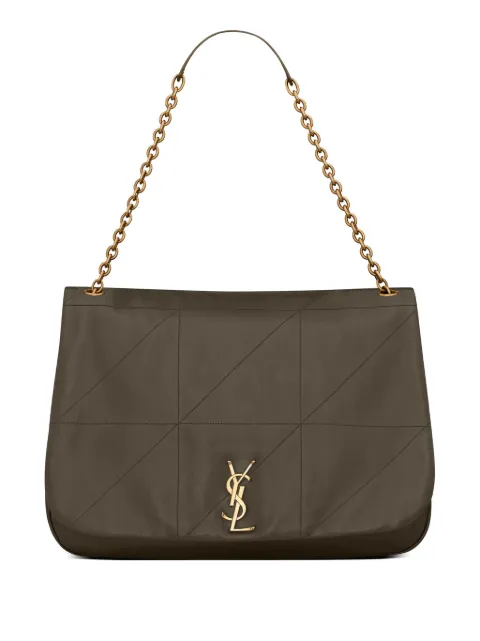 Saint Laurent Jamie geometric-panelled shoulder bag