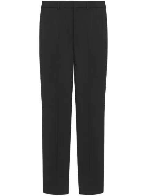 Saint Laurent pantalon droit à plis marqués