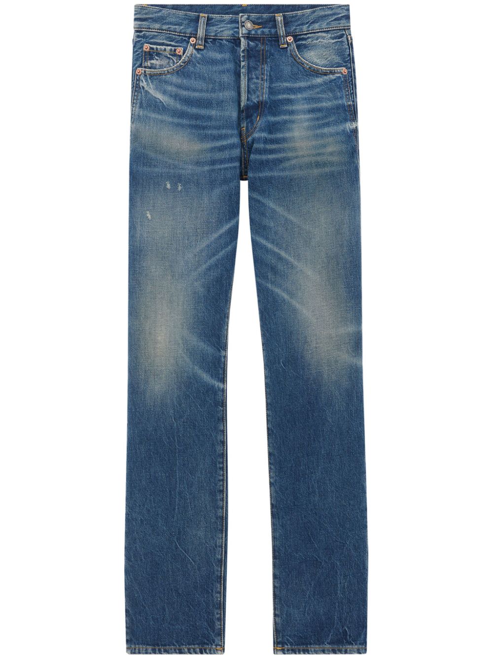 Saint Laurent Jeans dritti - Blu